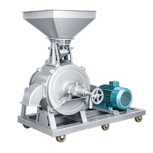 18 Inch Atta Chakki With 10 Hp Three Phase Motor - MS Body